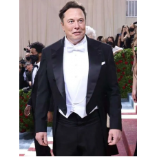 Elon Musk Met Gala Black Tailcoat